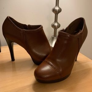 Worthington Zip-Up Ankle Boot Heels